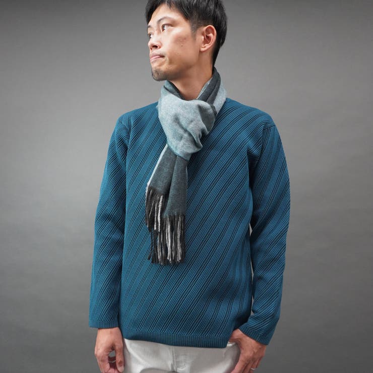 バイアスダブルフェイス クルーネックニット | NICOLE | 詳細画像18 