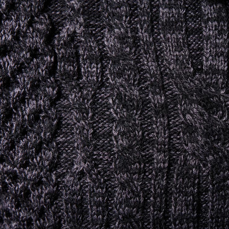 ケーブル編み衿ファスナータートルネックニット | NICOLE | 詳細画像14 