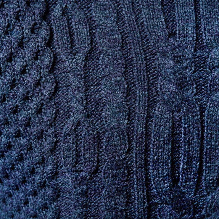 ケーブル編み衿ファスナータートルネックニット | NICOLE | 詳細画像15 