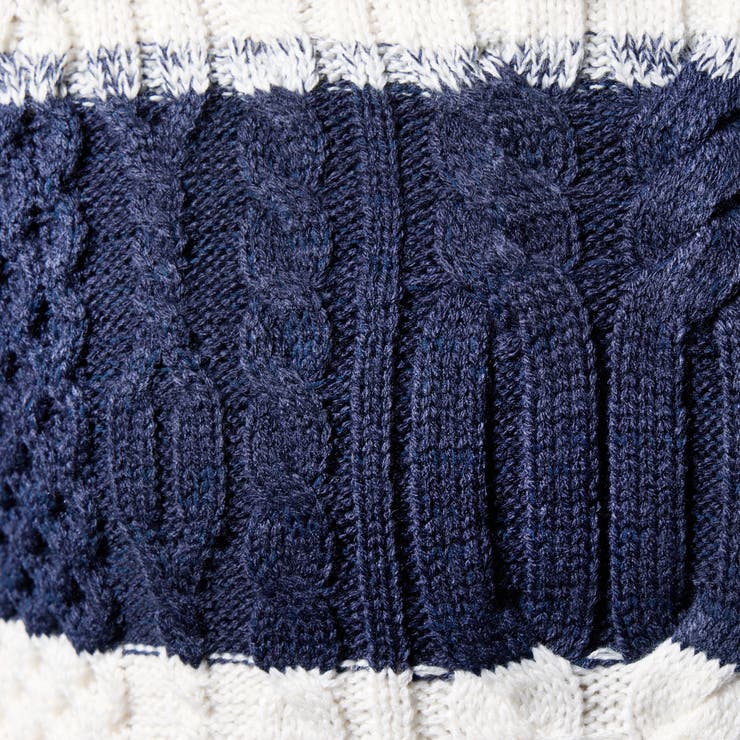 ケーブル編み衿ファスナータートルネックニット | NICOLE | 詳細画像16 