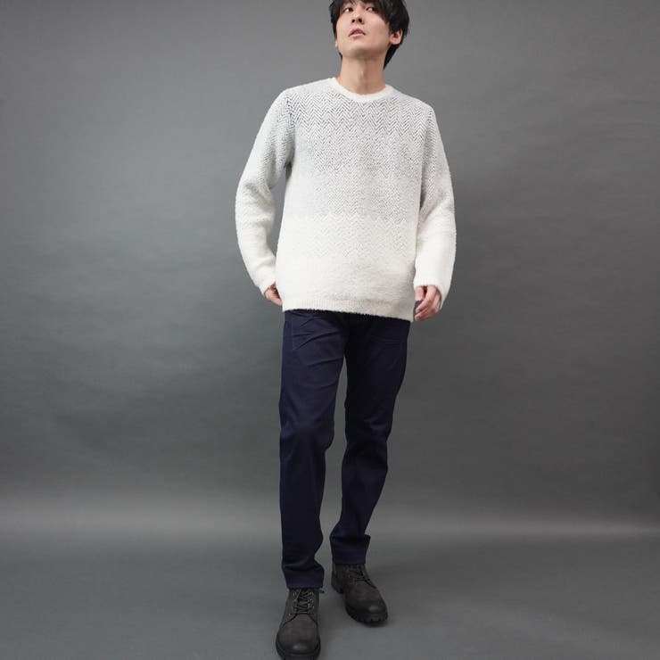 グラデーションシャギークルーネックニット | NICOLE | 詳細画像11 