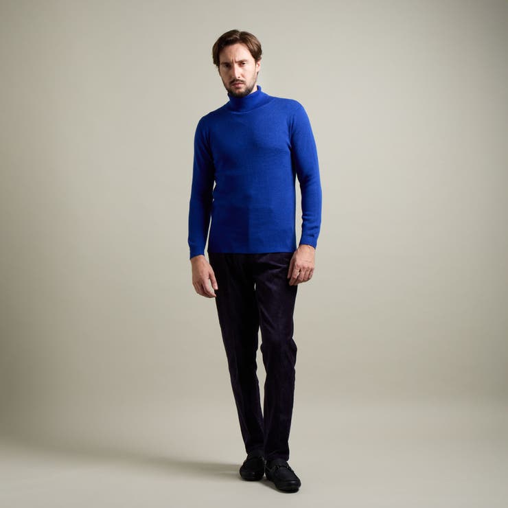 【HIDEAWAYS BLACK】シルク混 ミラノリブタートルネックニット | NICOLE | 詳細画像18 