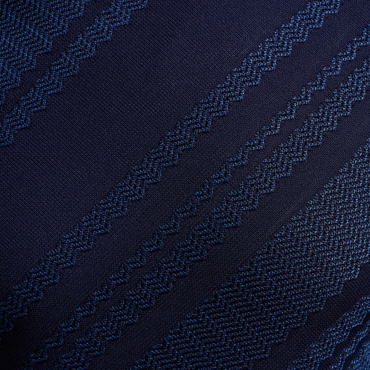 【HIDEAWAYS BLACK】バイアスリンクスジャカードクルーネックニット | NICOLE | 詳細画像13 