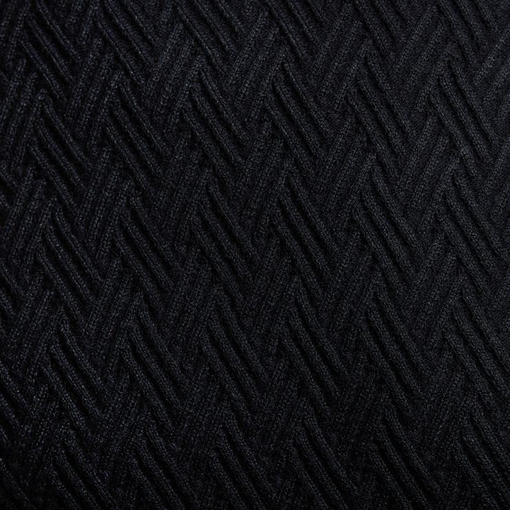 【HIDEAWAYS BLACK】バスケットジャカードタートルネックニット | NICOLE | 詳細画像13 