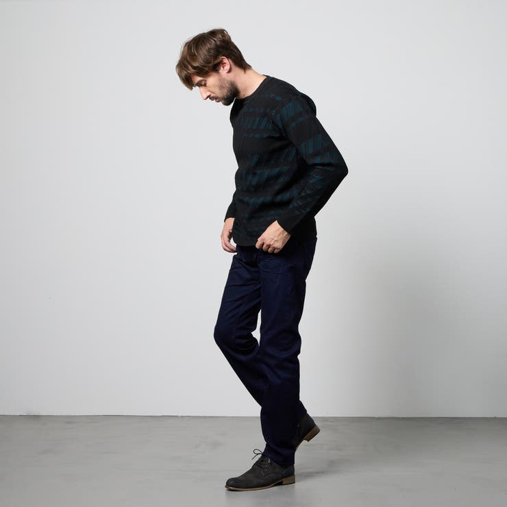 【WEB限定】バイアスダブルフェイス クルーネックニット | NICOLE | 詳細画像16 