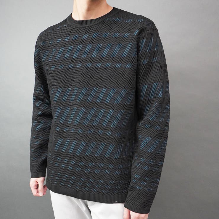 【WEB限定】バイアスダブルフェイス クルーネックニット | NICOLE | 詳細画像20 