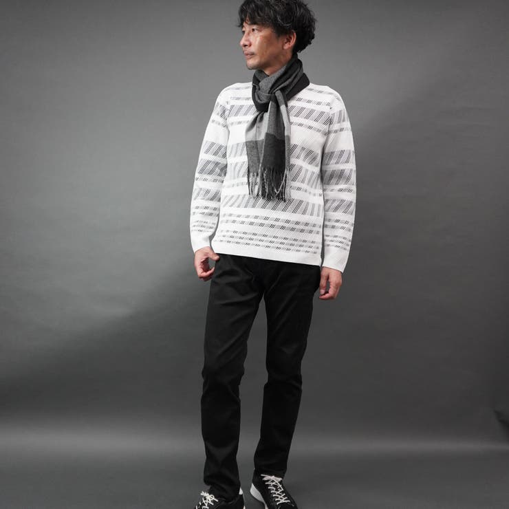 【WEB限定】バイアスダブルフェイス クルーネックニット | NICOLE | 詳細画像21 