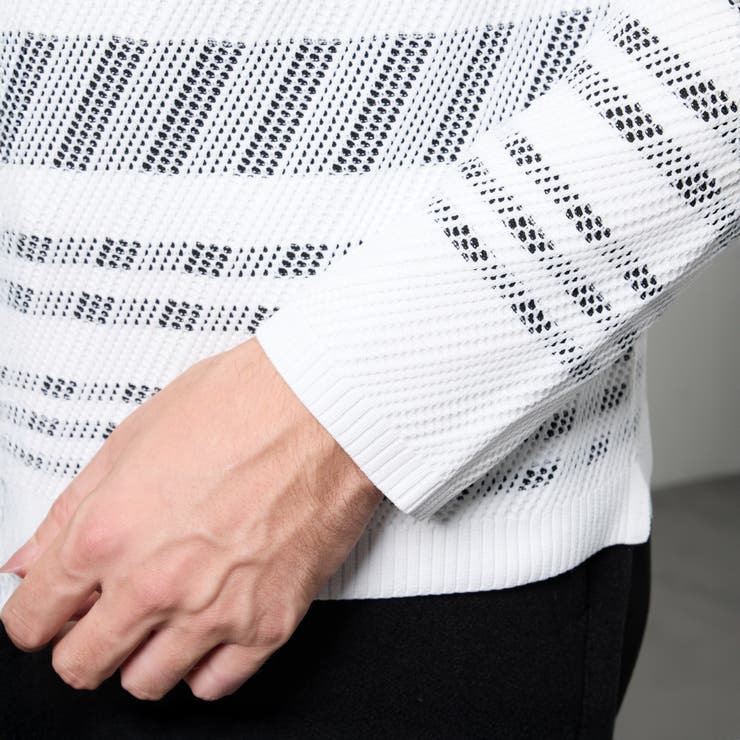 【WEB限定】バイアスダブルフェイス クルーネックニット | NICOLE | 詳細画像8 