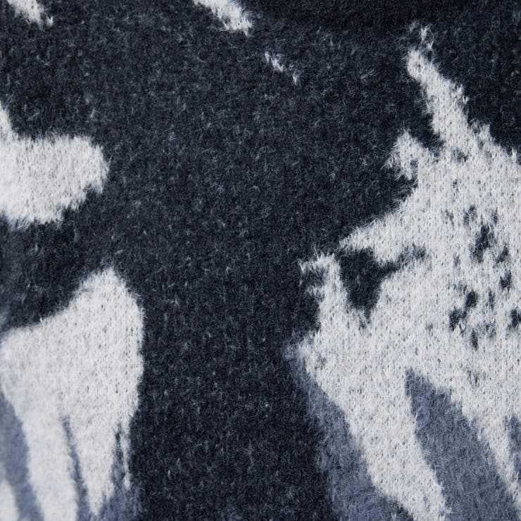 【WEB限定】アラカルトシャギージャカードプルオーバーニット | NICOLE | 詳細画像13 