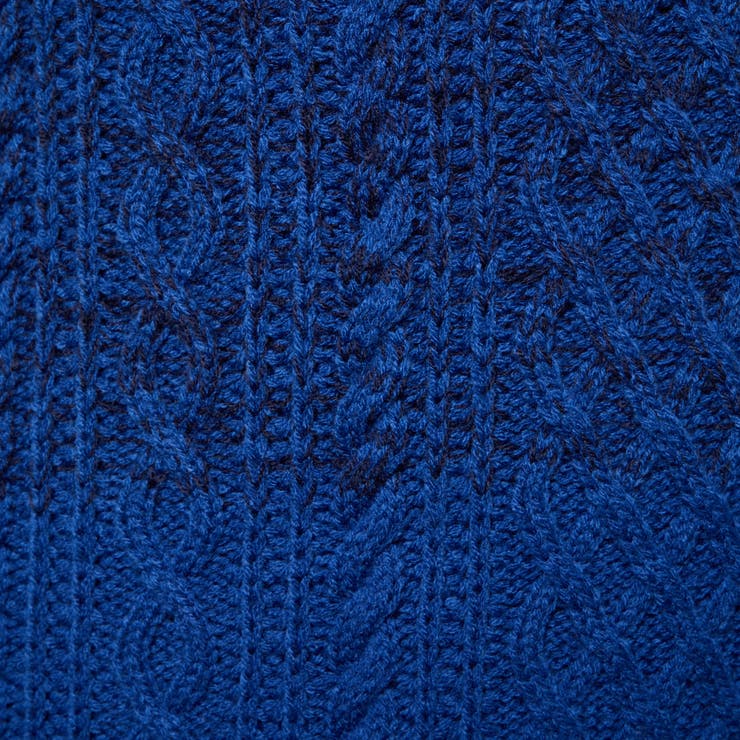 ねこぢる印度美品　COOHEM ストレッチケーブル　プルオーバー　ニット ねこぢる印度美品 COOHEM ストレッチケーブル プルオーバー ニット