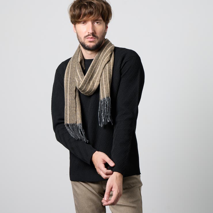 【WEB限定】アラカルトデザインマフラー | NICOLE | 詳細画像1 