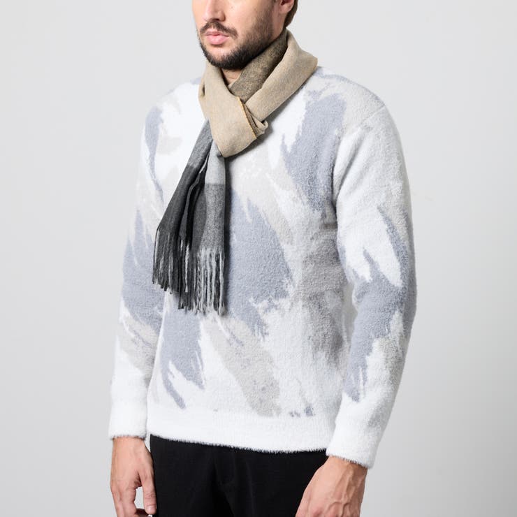 【WEB限定】アラカルトデザインマフラー | NICOLE | 詳細画像13 