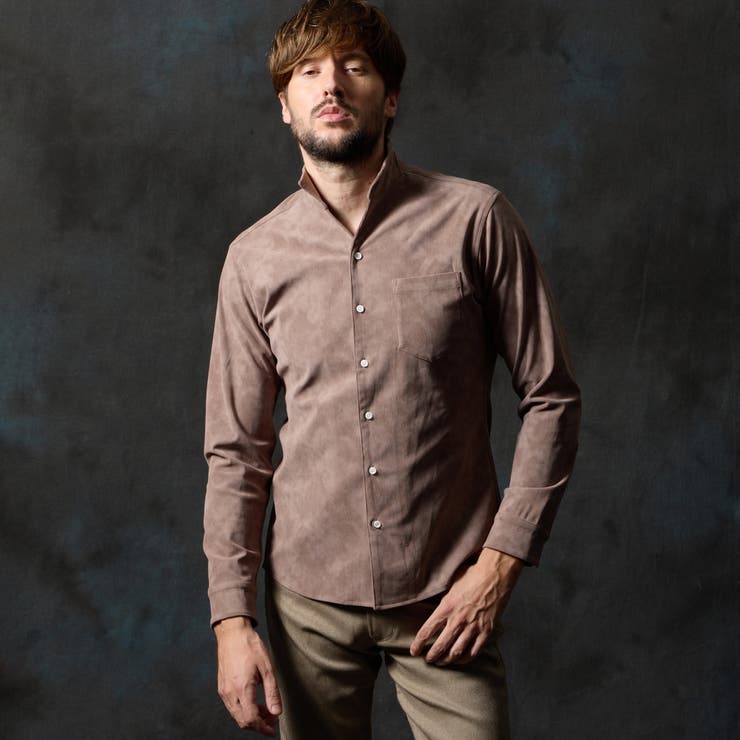 29グレー | ムラプリントカットコーデュロイシャツ | NICOLE