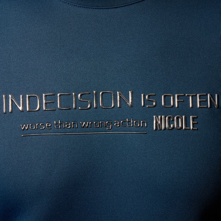 ストレッチポンチジェルプリント長袖Ｔシャツ | NICOLE | 詳細画像17 