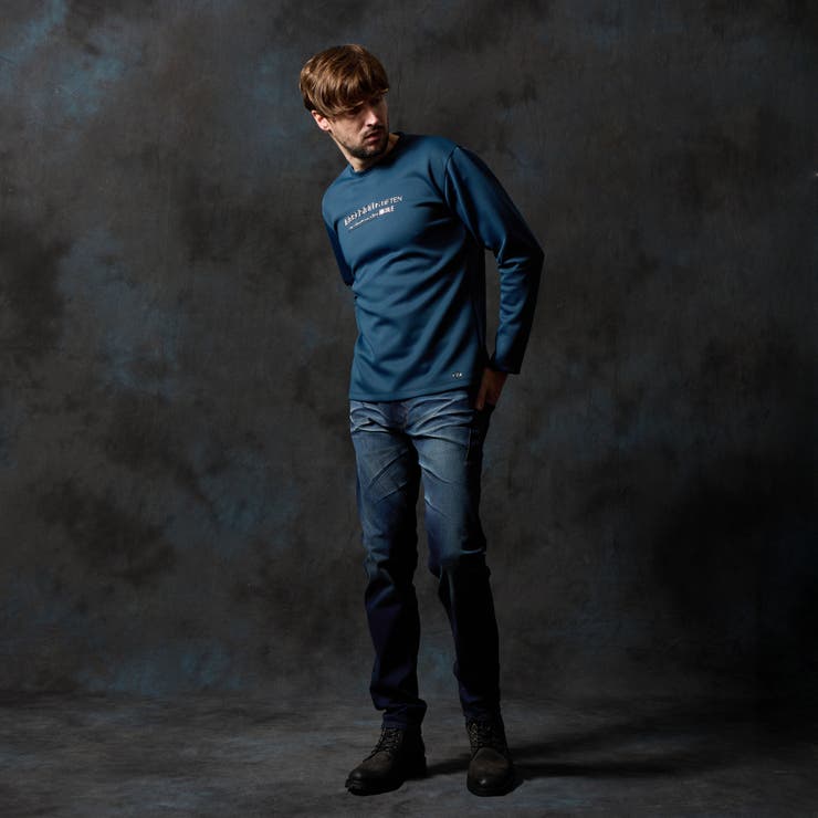 ストレッチポンチジェルプリント長袖Ｔシャツ | NICOLE | 詳細画像6 