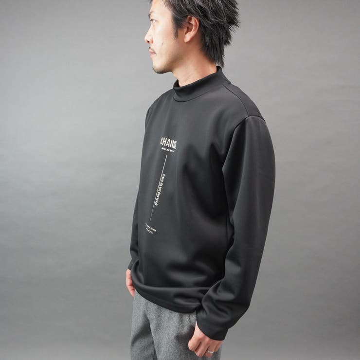 ストレッチポンチジェルプリントモックネックプルオーバー | NICOLE | 詳細画像18 