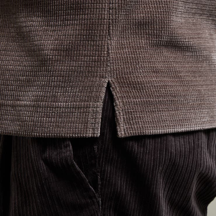 【HIDEAWAYS BLACK】モールブロックチェックスタンドハーフジッププル… | NICOLE | 詳細画像12 