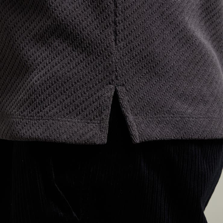 【HIDEAWAYS BLACK】シェニールバイアスジャカードプルオーバー | NICOLE | 詳細画像11 