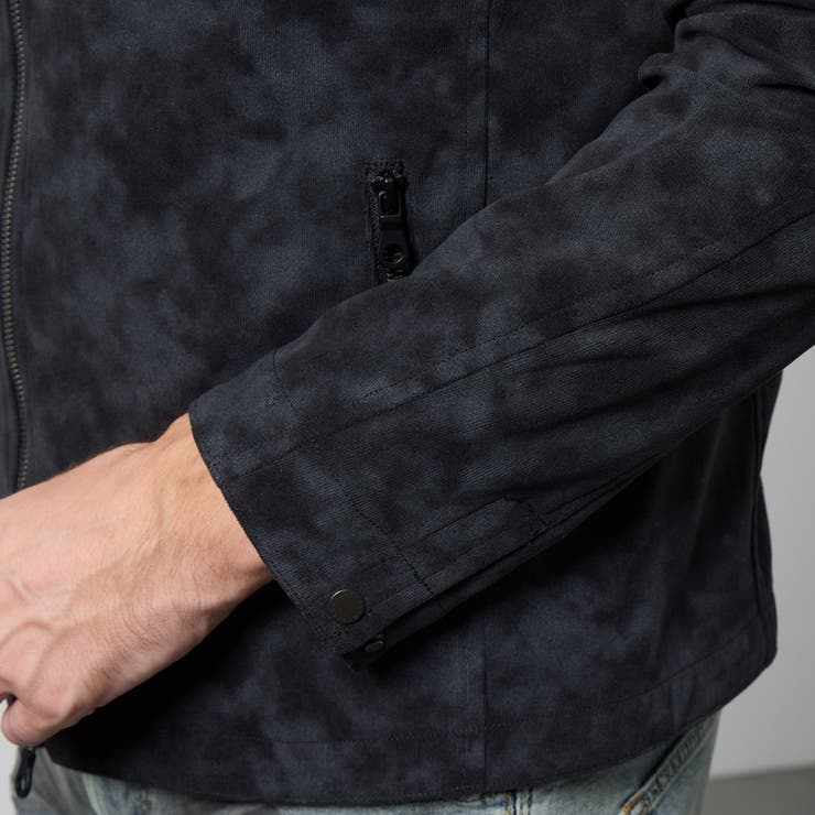 ムラプリントスタンドアップジップブルゾン | NICOLE | 詳細画像15 