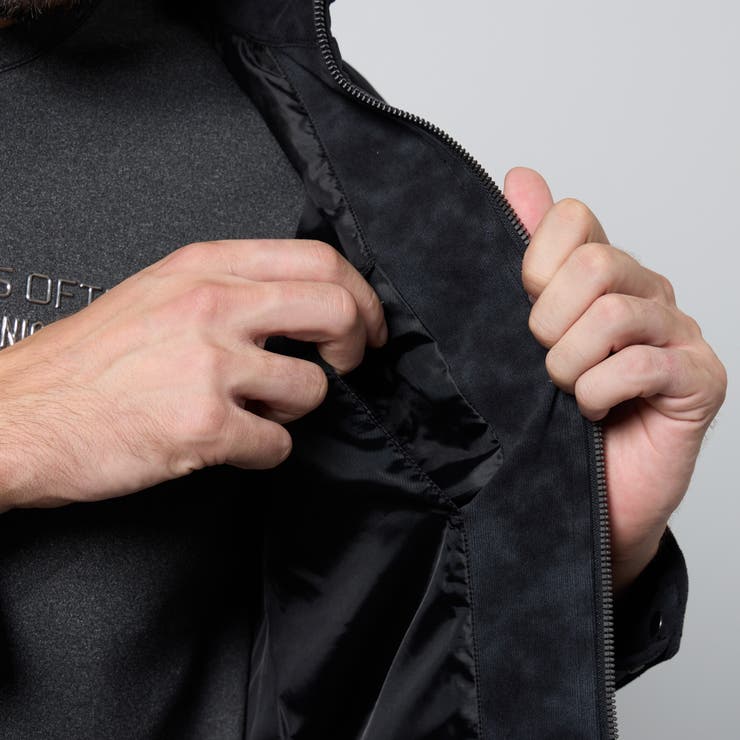 ムラプリントスタンドアップジップブルゾン | NICOLE | 詳細画像17 