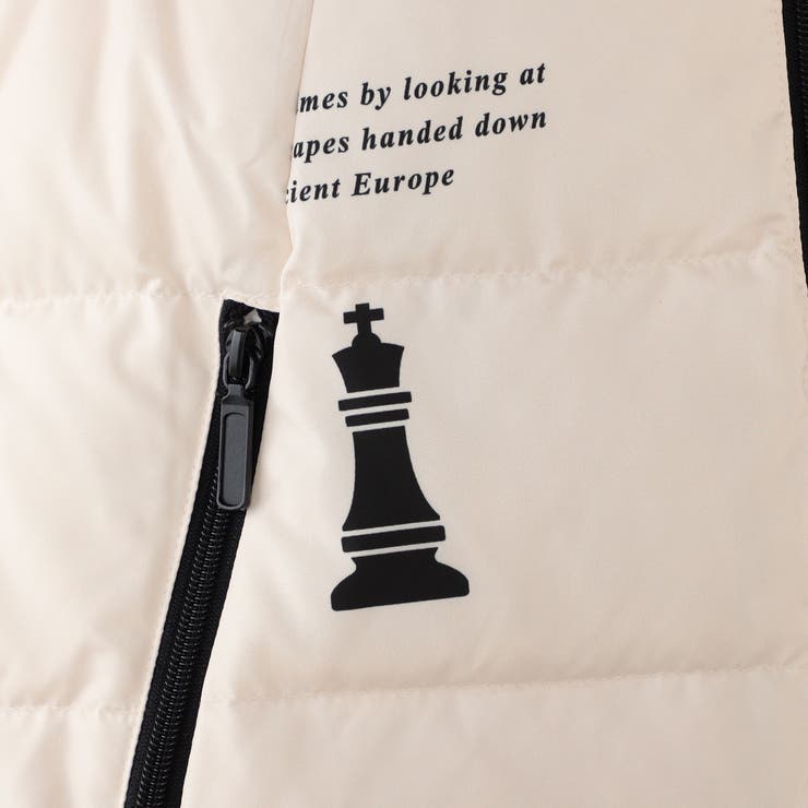 【WALDO】チェス柄ダウンベスト | NICOLE | 詳細画像13 