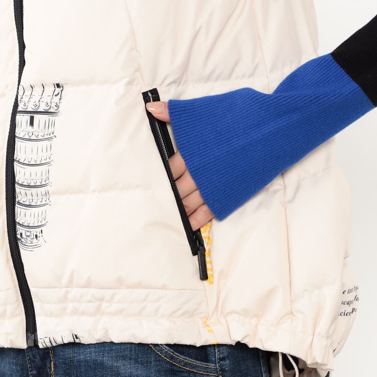 【WALDO】チェス柄ダウンベスト | NICOLE | 詳細画像9 