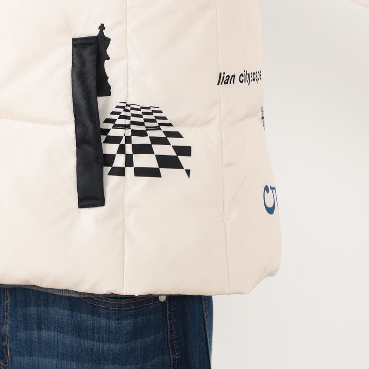【WALDO】チェス柄ダウンブルゾン | NICOLE | 詳細画像10 