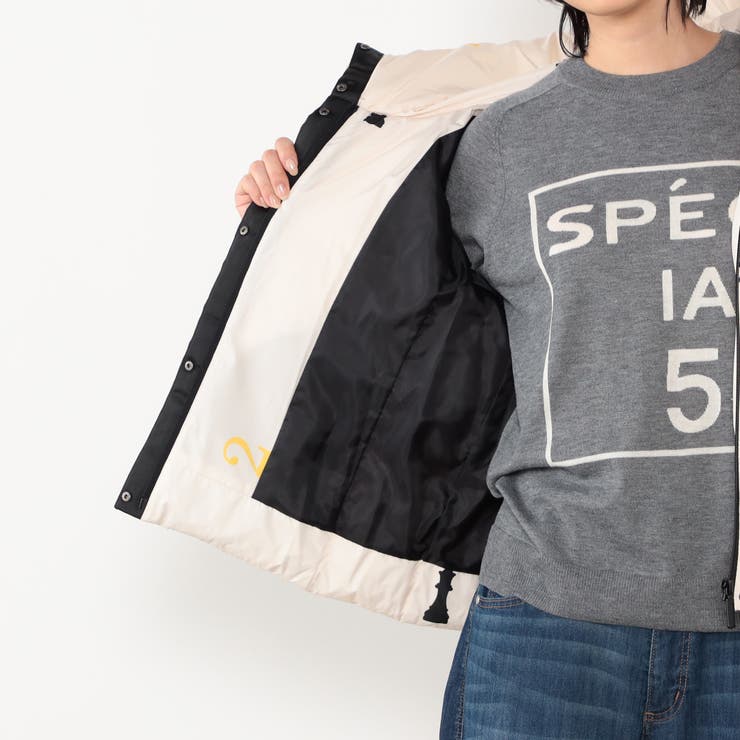 【WALDO】チェス柄ダウンブルゾン | NICOLE | 詳細画像12 