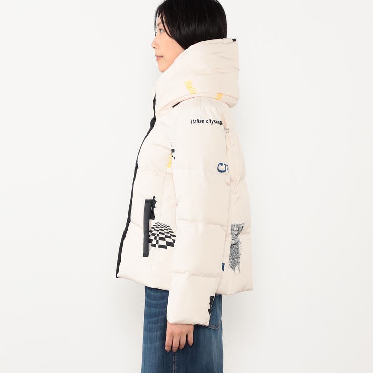 【WALDO】チェス柄ダウンブルゾン | NICOLE | 詳細画像5 