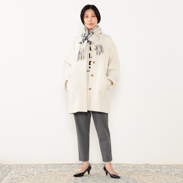 【WALDO】スタンドカラーコクーンコート | NICOLE | 詳細画像3 