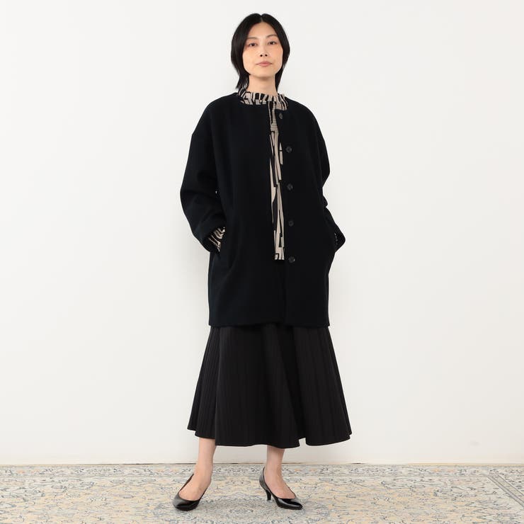 【WALDO】スタンドカラーコクーンコート | NICOLE | 詳細画像5 