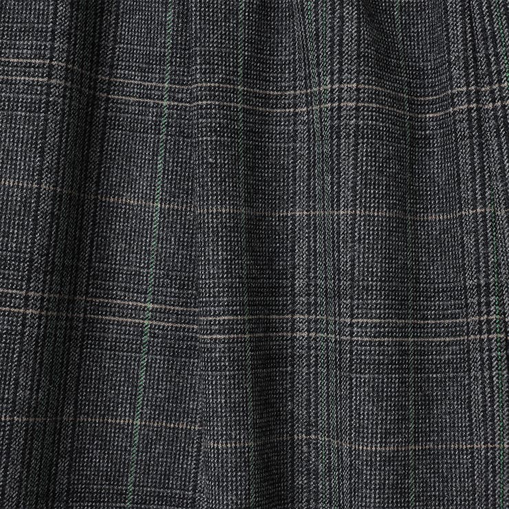 【WALDO】グレンチェック両面起毛トラックパンツ | NICOLE | 詳細画像10 