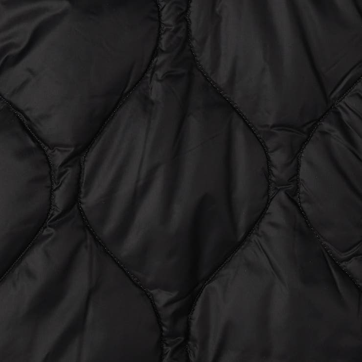 【TAION】ミリタリーハイネックニット切り替えダウンブルゾン | NICOLE | 詳細画像8 