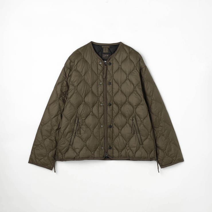 46カーキ | 【TAION】M65ライナーショートダウンジャケット | NICOLE