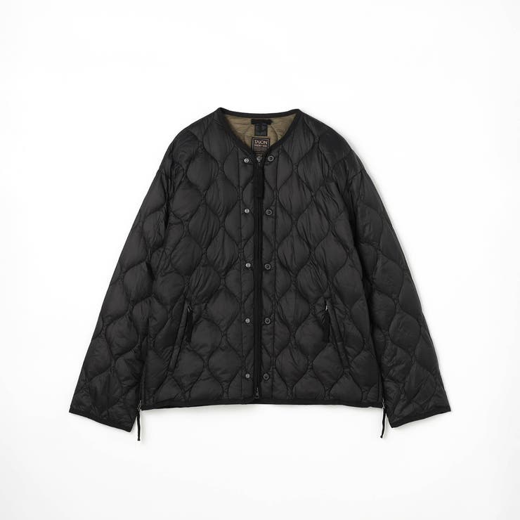 49ブラック | 【TAION】M65ライナーショートダウンジャケット | NICOLE