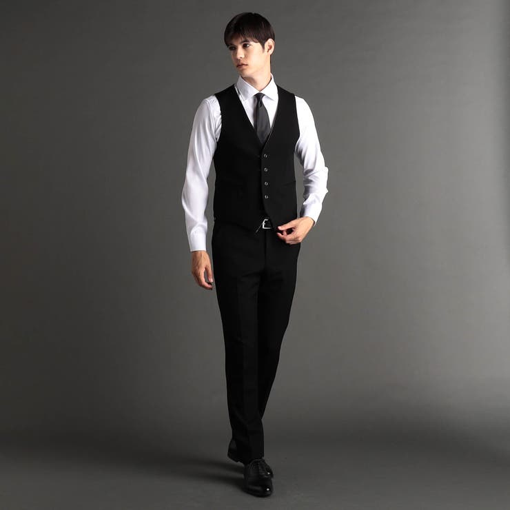 SUPER BLACK フォーマル対応リバーシブルベスト | NICOLE | 詳細画像3 