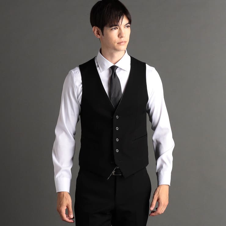 SUPER BLACK フォーマル対応リバーシブルベスト | NICOLE | 詳細画像5 