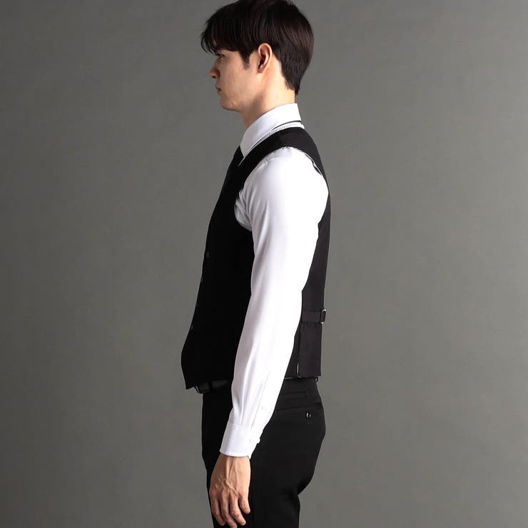 SUPER BLACK フォーマル対応リバーシブルベスト | NICOLE | 詳細画像7 