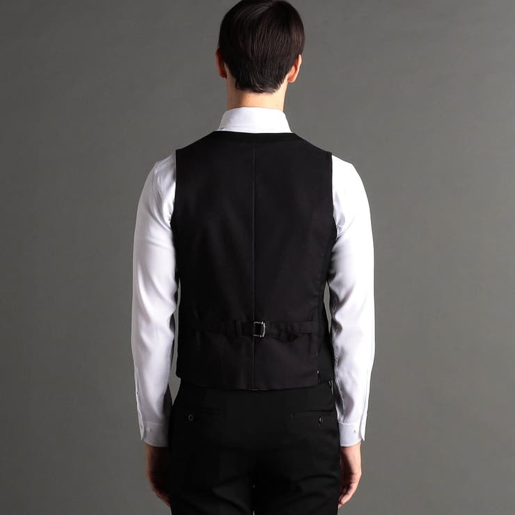 SUPER BLACK フォーマル対応リバーシブルベスト | NICOLE | 詳細画像8 