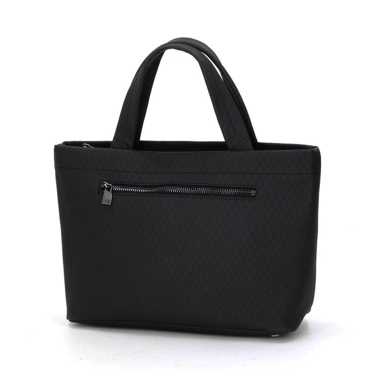 49ブラック | レザースマート トートバッグ | NICOLE