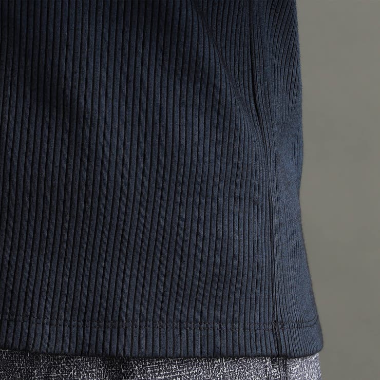 ブライトリブ VネックTシャツ | NICOLE | 詳細画像11 