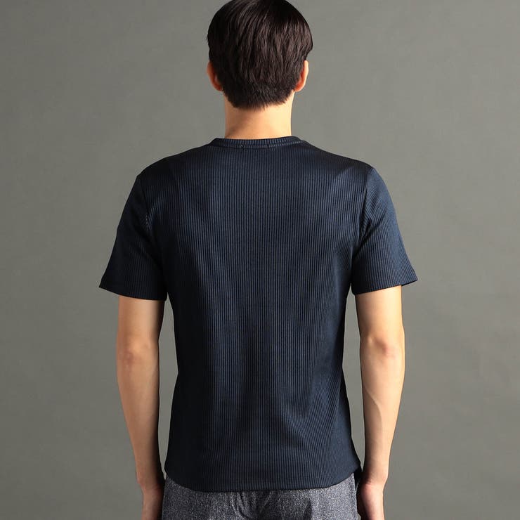 ブライトリブ VネックTシャツ | NICOLE | 詳細画像8 