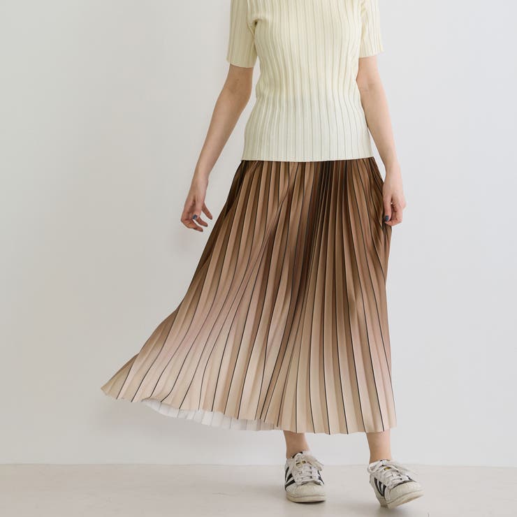 グラデーションプリーツスカート | NICOLE | 詳細画像3 