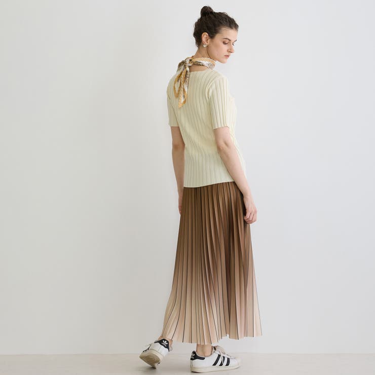 グラデーションプリーツスカート | NICOLE | 詳細画像4 