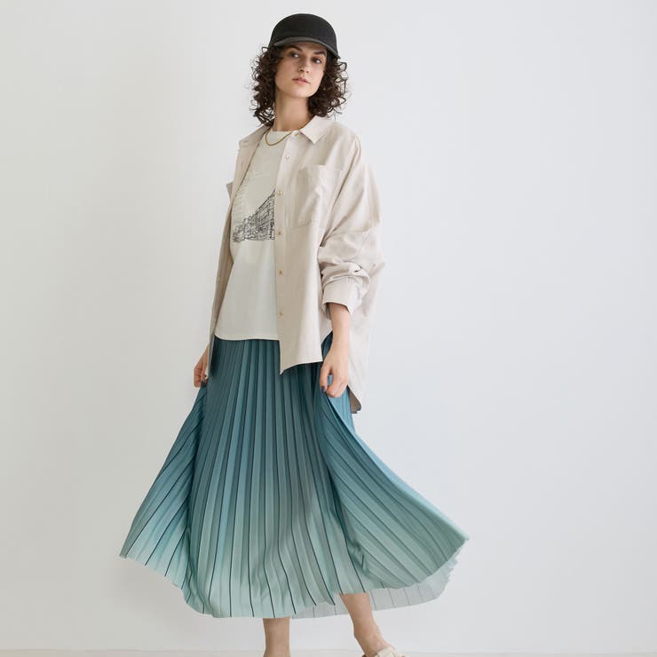 グラデーションプリーツスカート | NICOLE | 詳細画像8 