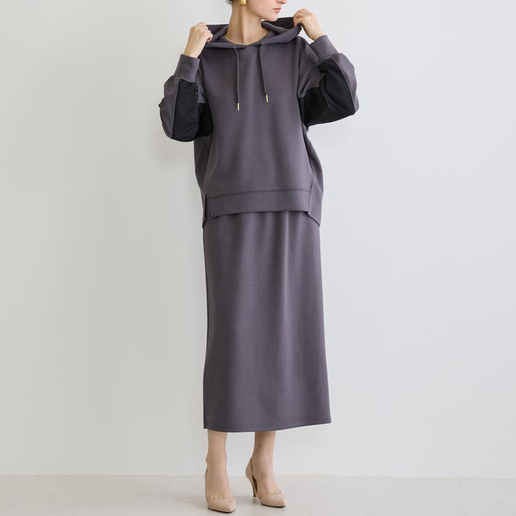 【セットアップアイテム】フードプルオーバー×タイトスカート | NICOLE | 詳細画像6 