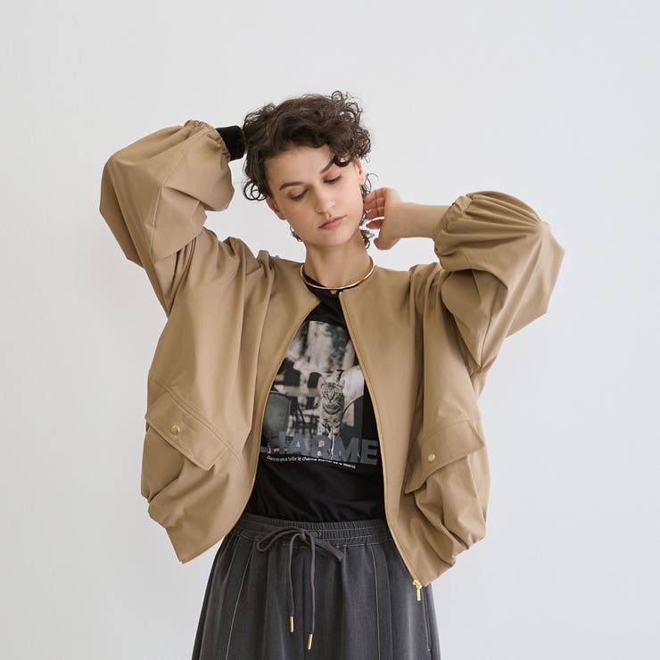 ZIPバルーンブルゾン | NICOLE | 詳細画像2 