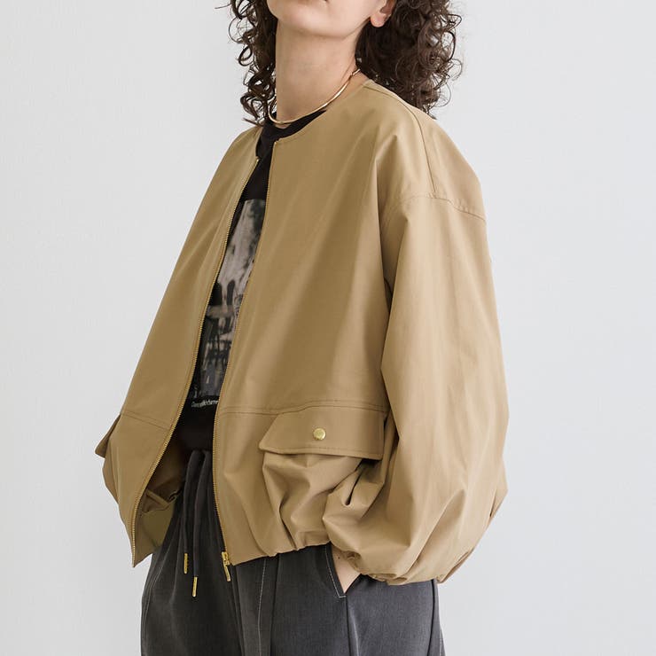 ZIPバルーンブルゾン | NICOLE | 詳細画像3 