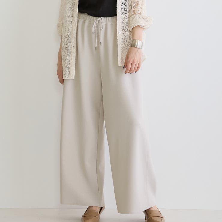 19ライトグレー | イージーパンツ | NICOLE