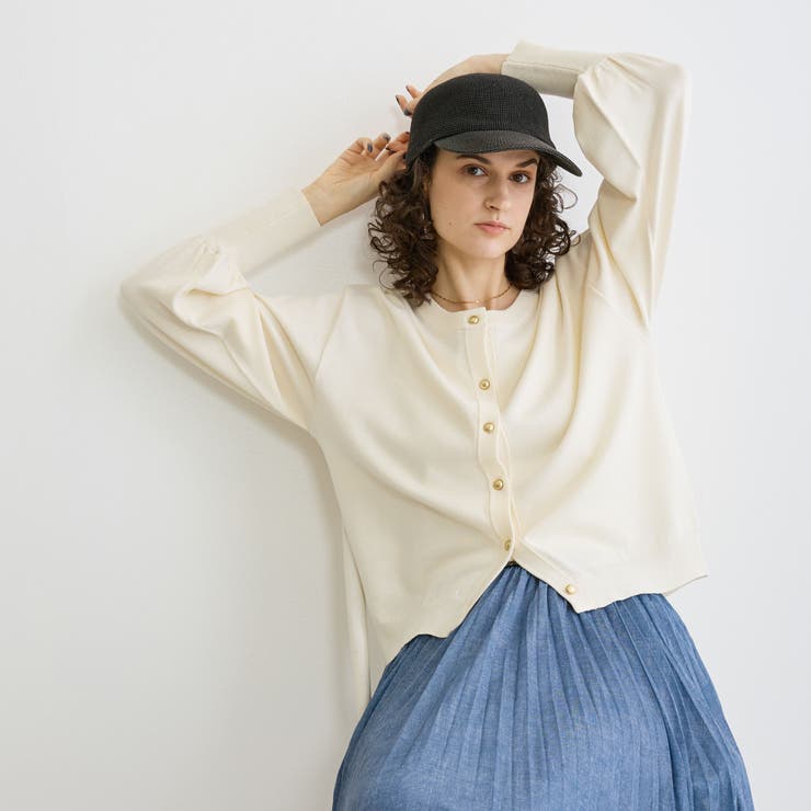 28オフホワイト | ニットカーディガン | NICOLE